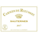 Carmes De Rieussec 2017