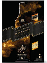 Johnnie Walker Black Label 12 Years Old 200th Blended Whisky Gift Set