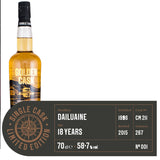 The Golden Cask - Dailuaine 18 Year Single Malt Whisky (1996-2015)