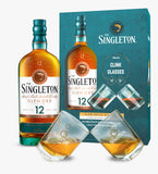 The Singleton 12 Years Old Single Malt Scotch Whisky Of Glen Ord with 2 Glass Gift Set