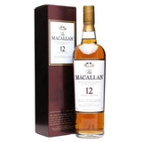 Macallan 12 Years Old Single Malt Scotch Whisky Sherry Oak (Old Version)