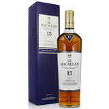 Macallan 15 Year Old Single Malt Scotch Whiskey Double Cask
