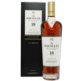 Macallan 18 Year Old Single Malt Scotch Whisky Sherry Oak (2020)