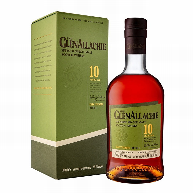 GlenAllachie 10 Year Old Cask Strength Single Malt Whisky(Batch 11)