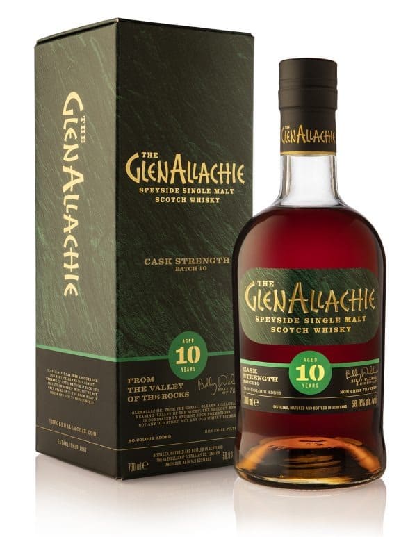 GlenAllachie 10 Year Old Cask Strength Single Malt Whisky(Batch 10)