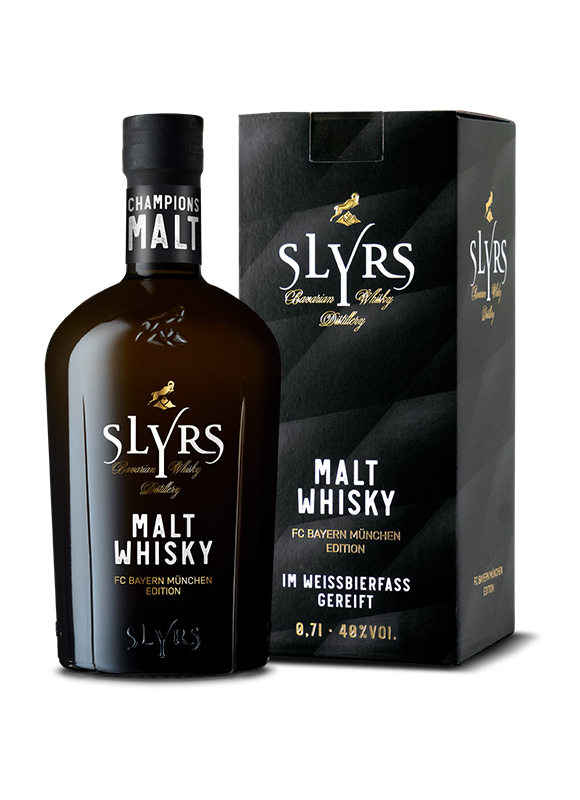 SLYRS Champions Malt Whisky FC Bayern Munich Edition