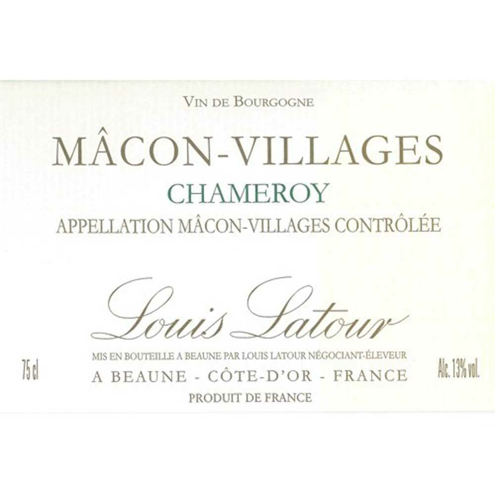 Louis Latour Macon Villages Chameroy 2022