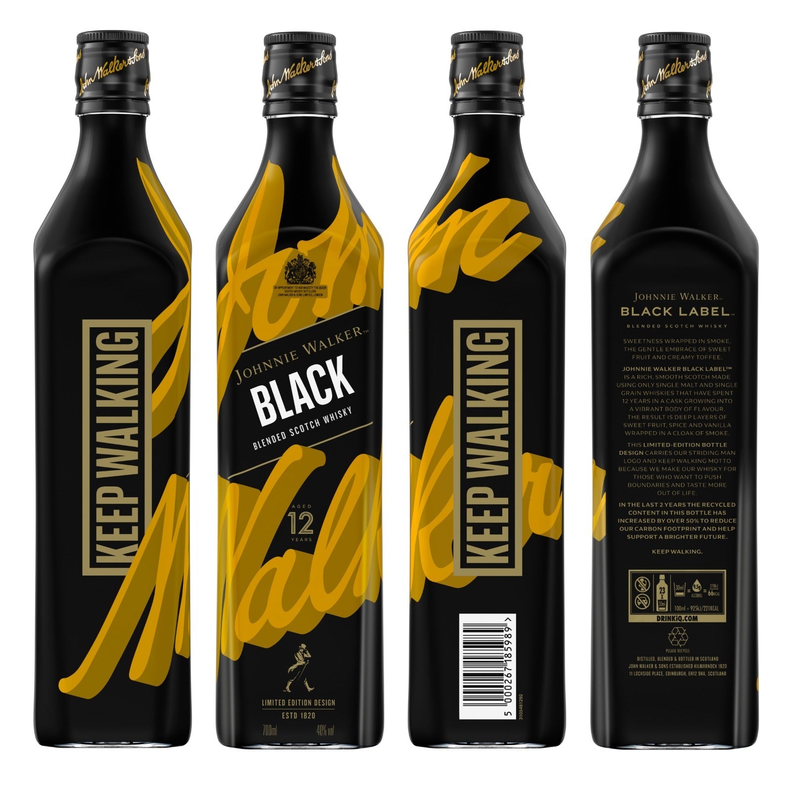 Johnnie Walker Black label Limited Edition Blended Whisky