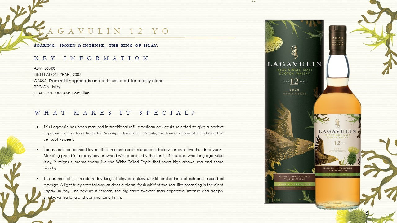 Lagavulin 12 Year Old Single Malt Whisky（ Diageo Special Release 2020 ）
