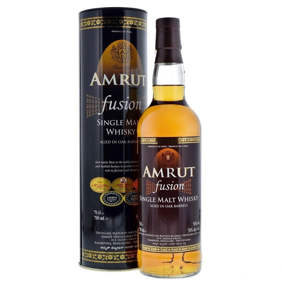 Amrut Fusion Single Malt Whisky India (no  Box)