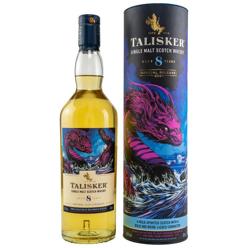 Talisker 8 Year Old Cask Strength Single Malt Whisky (Diageo Special Releases 2021)