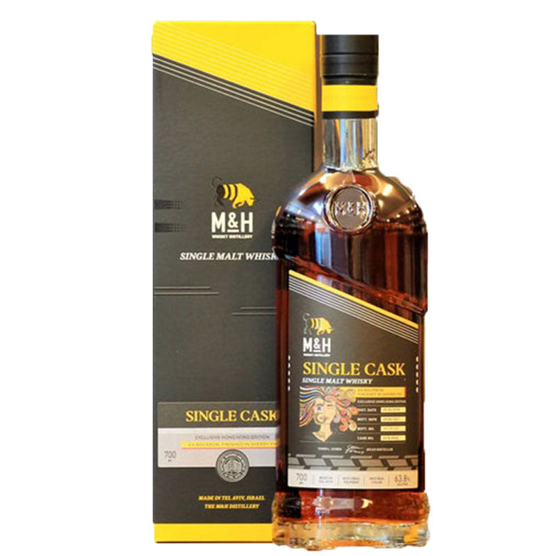 Milk & Honey (M & H) Israel Single Cask Whisky (Exclusive Hong Kong Edition)