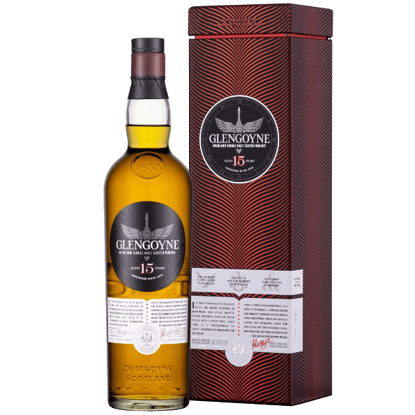 Glengoyne 15 Year Old Highland Single Malt Scotch Whiskey 