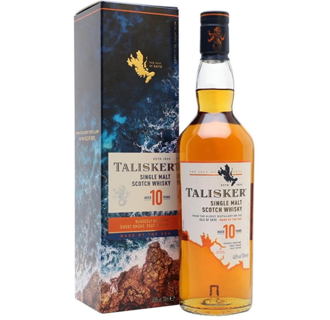 Talisker 10 Year Old Single Malt Whisky
