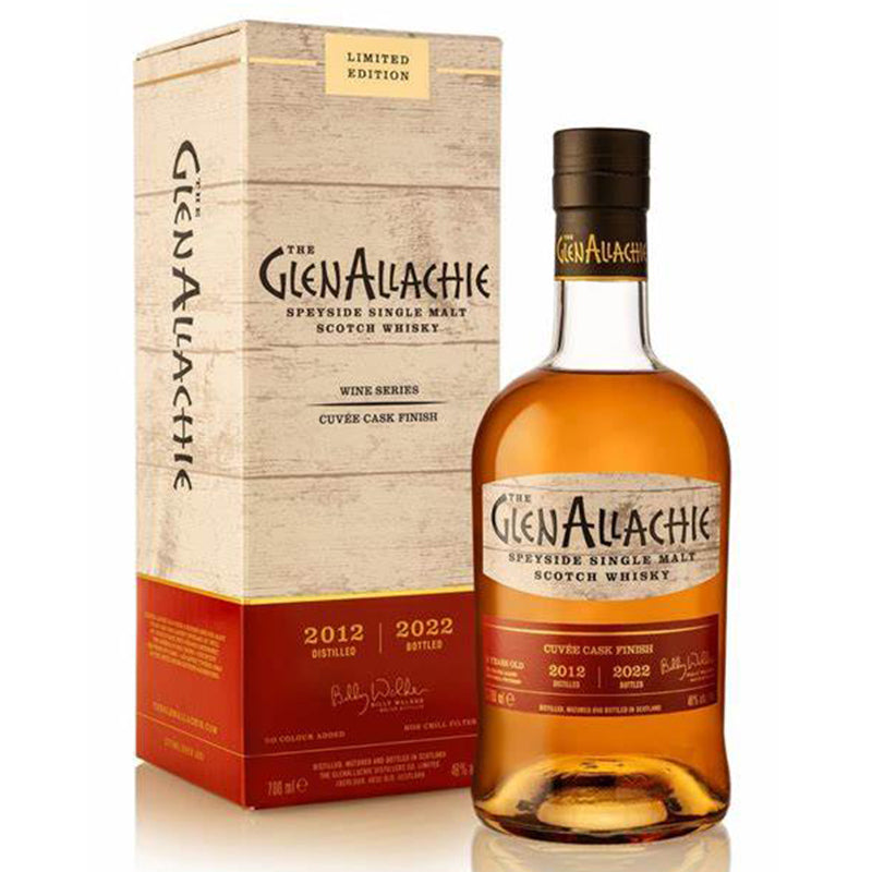 GlenAllachie 2012  Vintage Cuvee Wine Cask Finish Single Malt Whisky