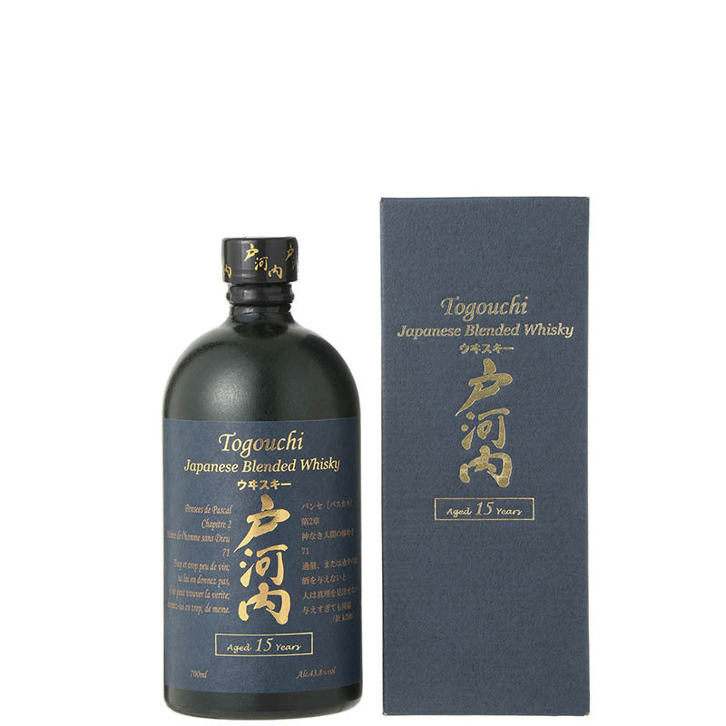 Togouchi Japanese 15 Years Blended Whisky (戶河內)