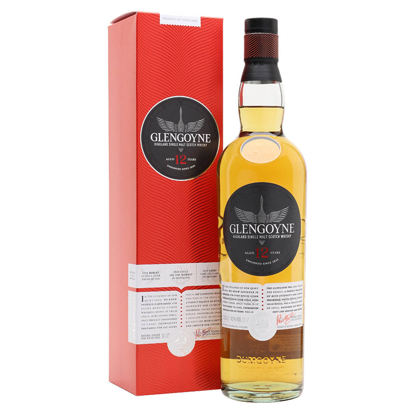 Glengoyne 12 Year Old Single Malt Whiskey
