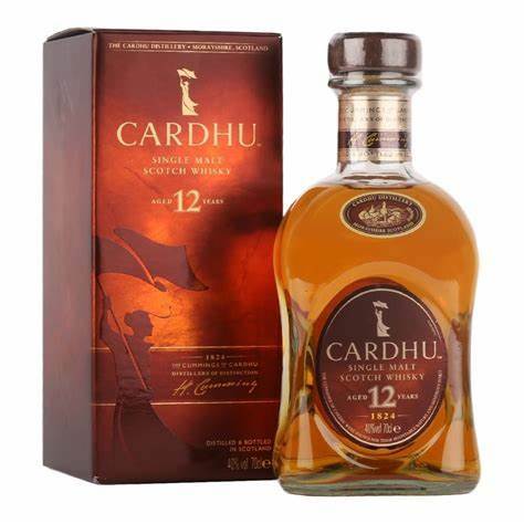 Cardhu 12  Year Old Single Malt Whisky
