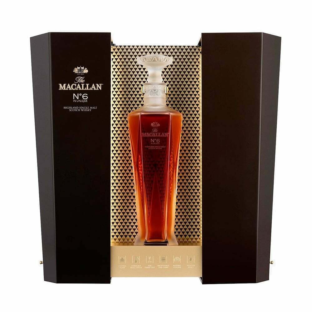 Macallan No.6 in Lalique Decanter - 1824 Master Series