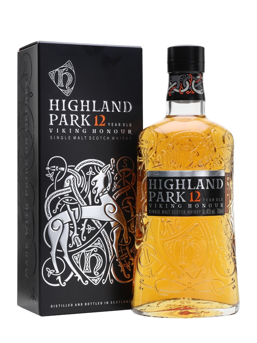 Highland Park 12 Year Old Single Malt Scotch Whiskey