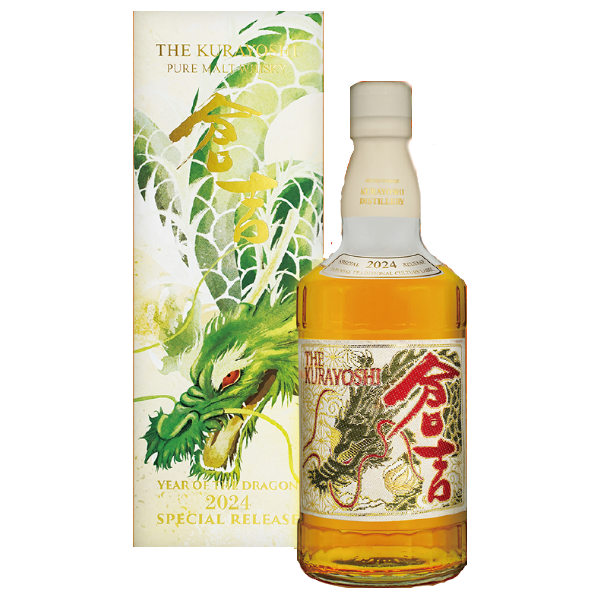 The Kurayoshi (倉吉) Pure Malt Whisky 2024 Year Of The Dragon Label