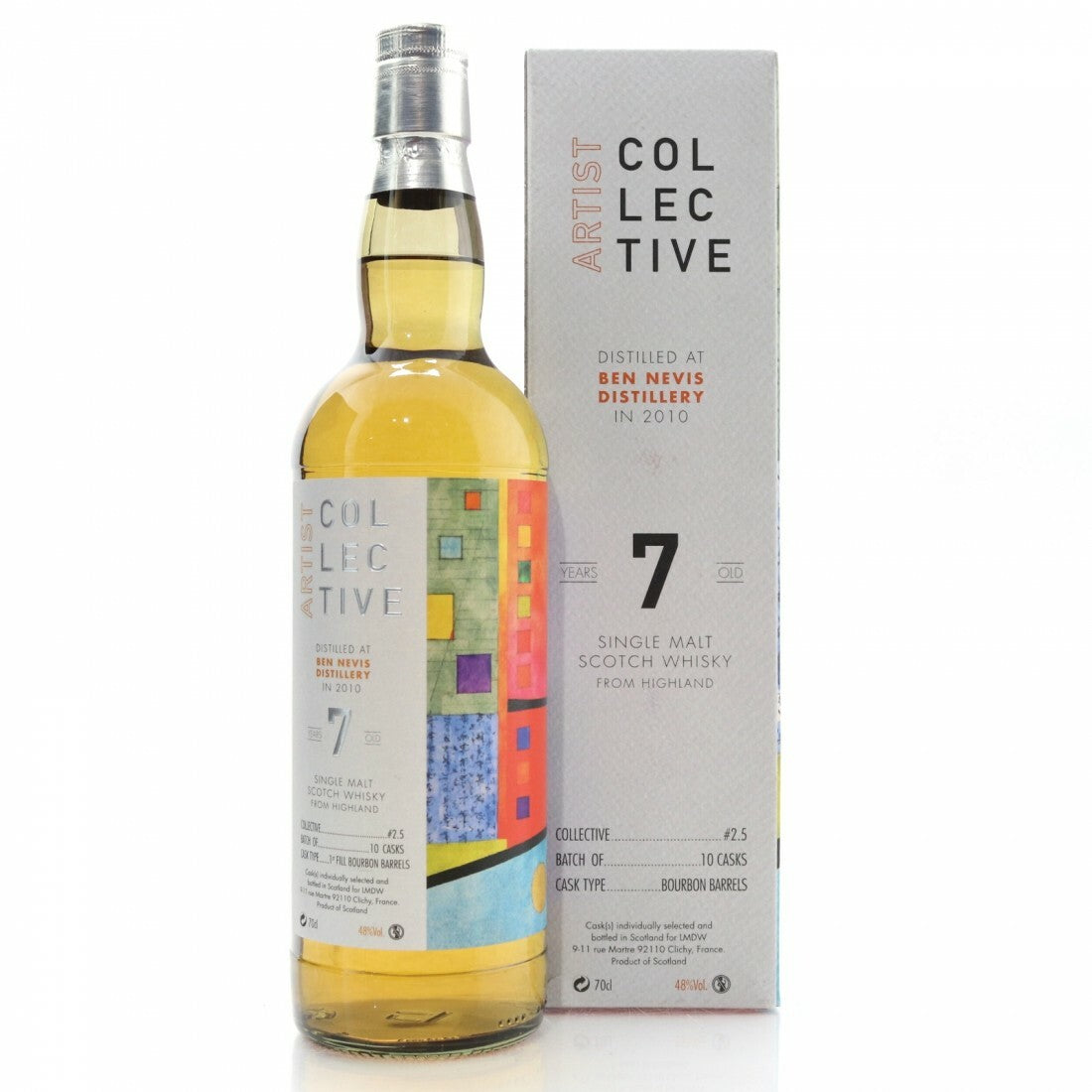 Ben Nevis 2010-7 Year Old  Single Malt Whsiky (LMDW Artist Collective)