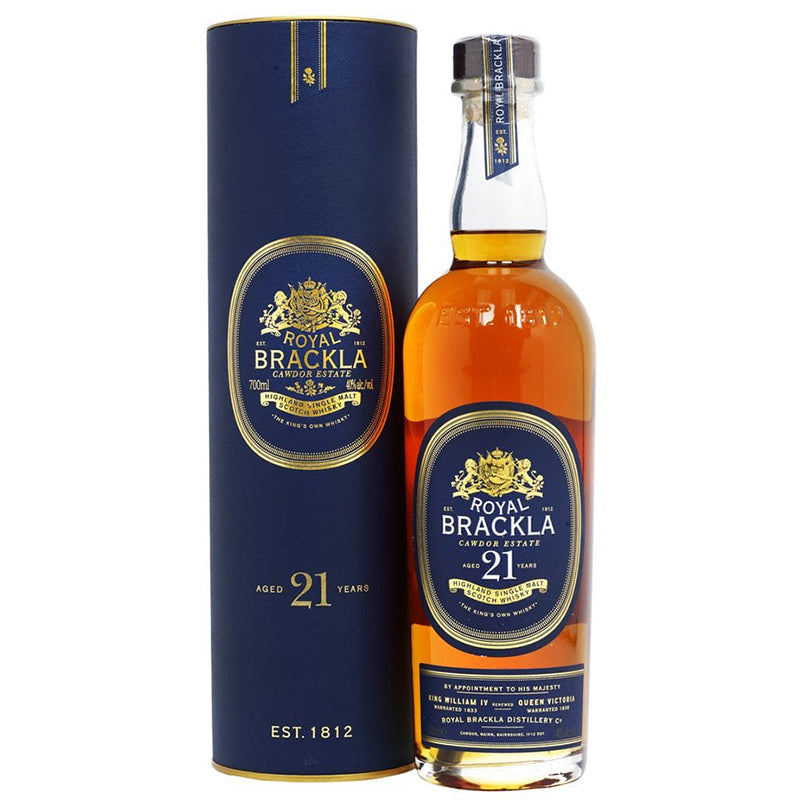 Royal Brackla 21 Year Old Single Malt Whisky (Old Version)