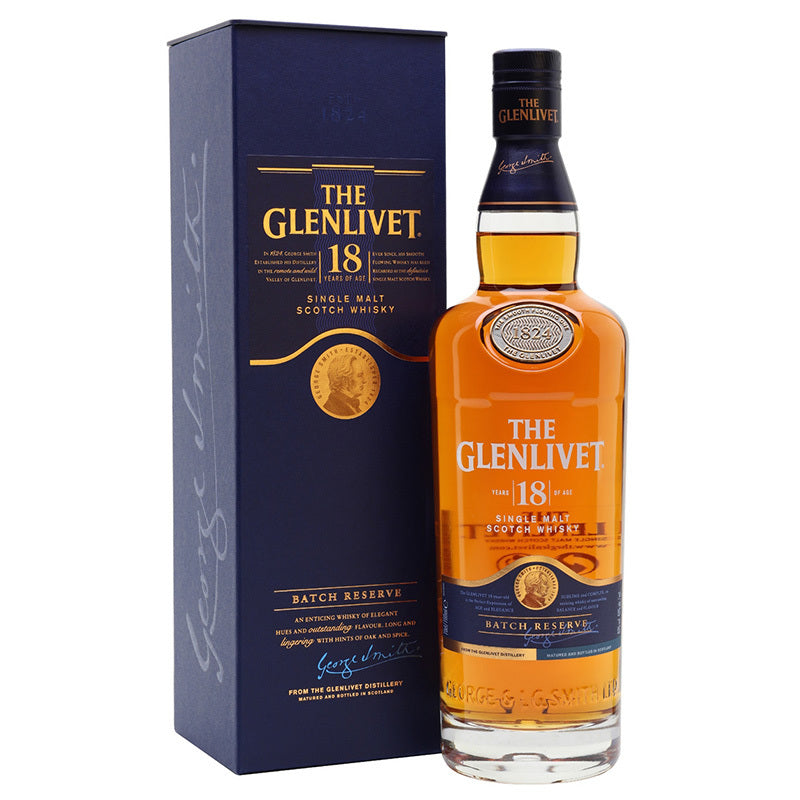 Glenlivet 18 year old Single Malt Whisky