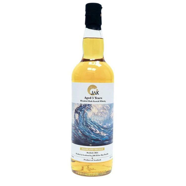 Jak Aged 5 years Blended Malt Scotch whisky ( by JAK 酒 for bar pacific)