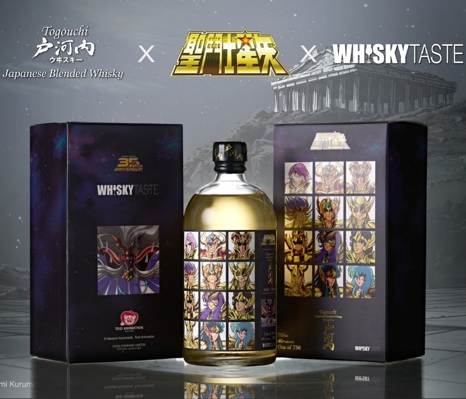 Togouchi 戶河內 x Whisky Taste 聖鬥士星矢聯名款 聖域十二宮黃金聖鬥士