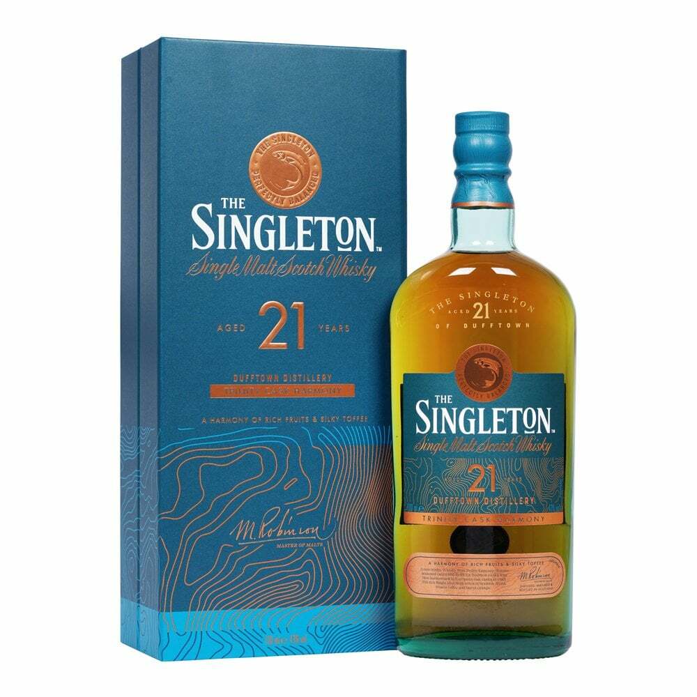 The Singleton 21 Years Old Single Malt Scotch Whisky Of Dufftown