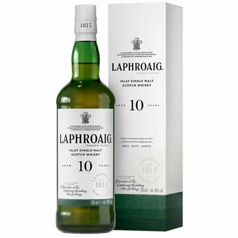 Laphroaig 10 Year Old Single Malt Scotch Whisky