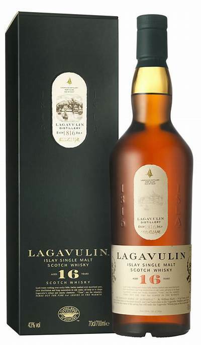 Lagavulin 16 Year Old single malt whiskey 