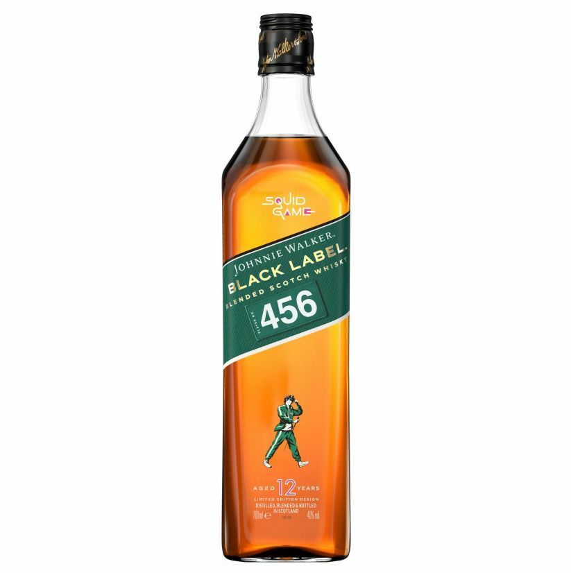 Johnnie Walker Black Label Squid Game 魷魚遊戲  (編號隨機)