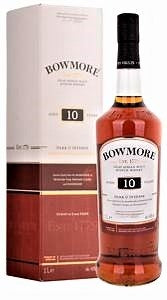 Bowmore 10 Year Old Sherry Cask Single Malt Scotch Whiskey 1000ml 