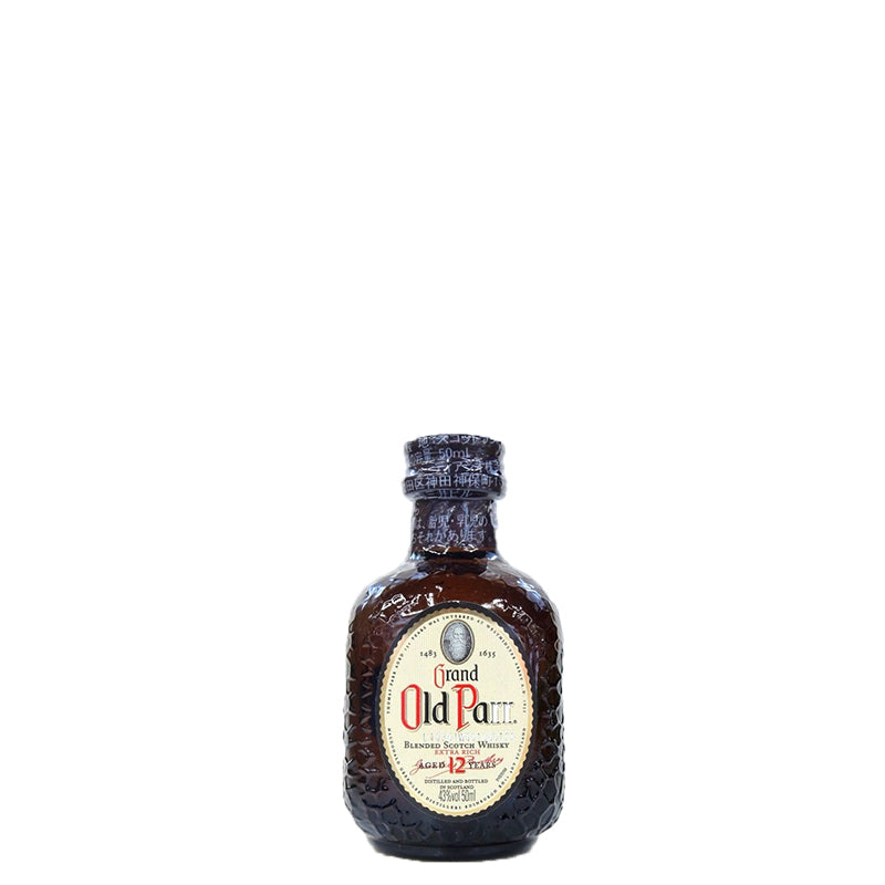 Grand Old Parr 12 Year Old Whiskey 50ml