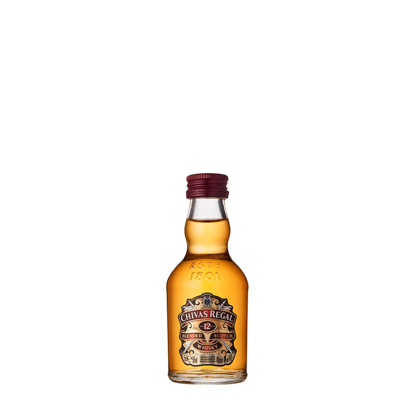 Chivas Regal 12 Year Old Blended Scotch Mini Whisky