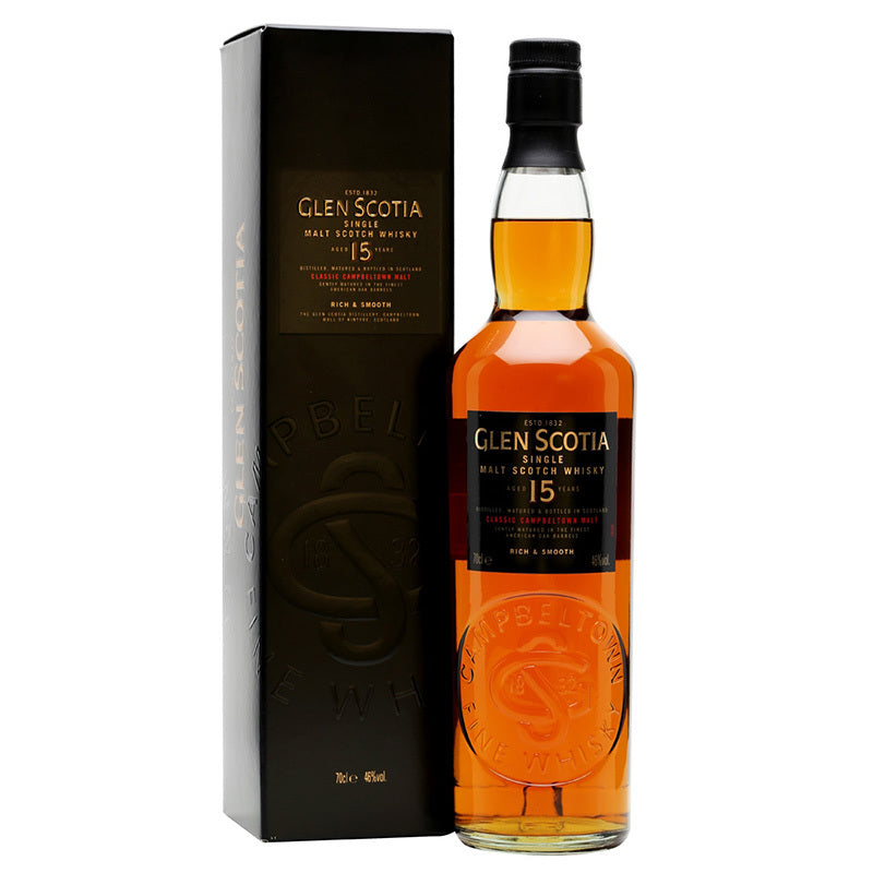 Glen Scotia 15 Year Old Campbeltown Single Malt Scotch Whisky