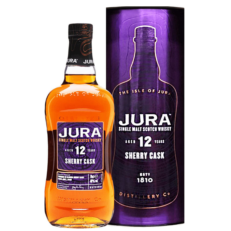 Jura 12 Year Old Sherry Cask Single Malt Scotch Whiskey