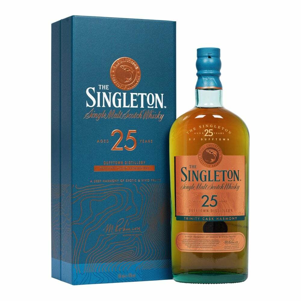 The Singleton 25 Years Old Single Malt Scotch Whisky Of Dufftown
