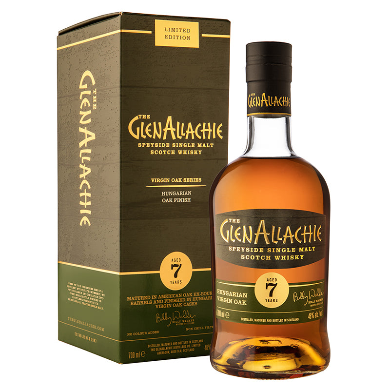 GlenAllachie 7 Year Old Hungarian Virgin Oak Single Malt Whiskey