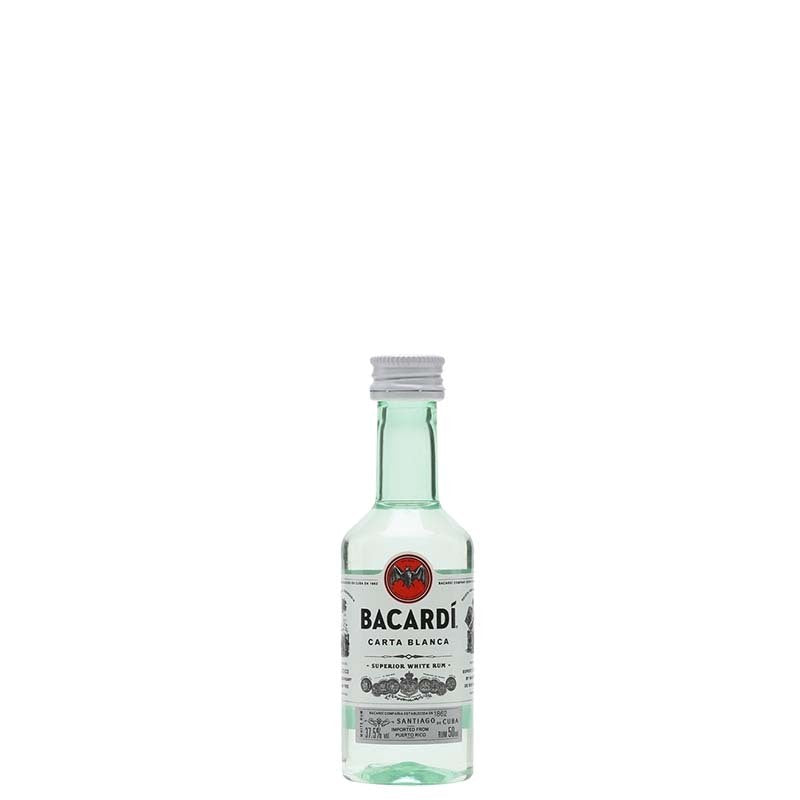 Bacardi Carta Blanca Rum 50ml
