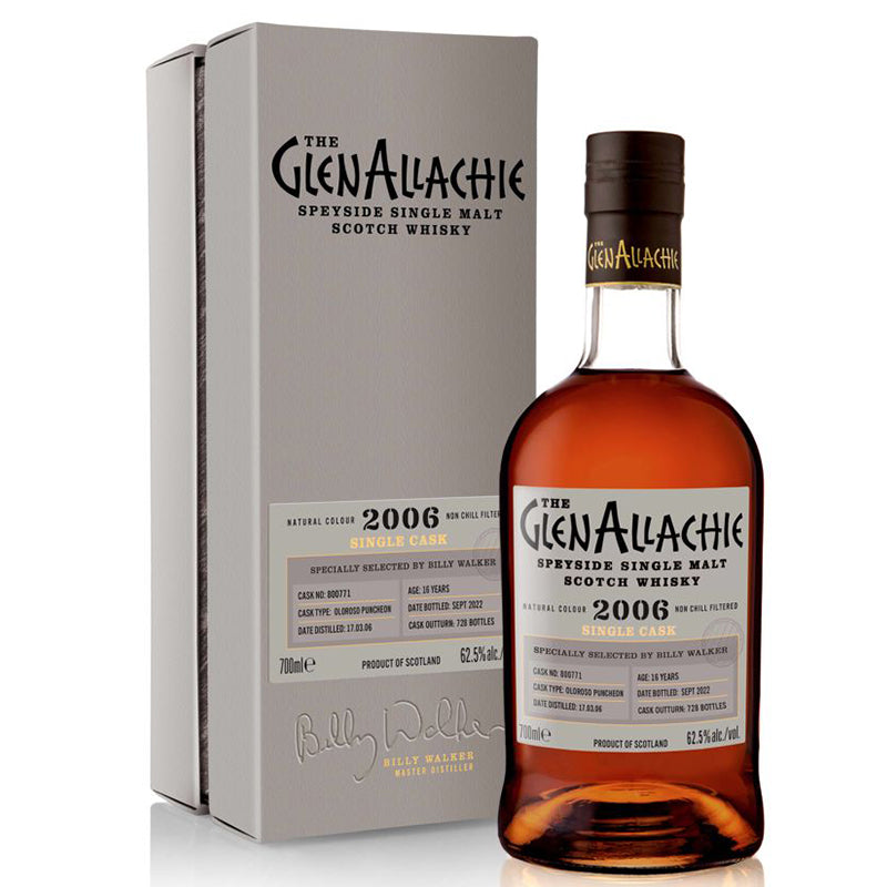 Glenallachie 2006 Single Cask Whiskey Cask No:800771