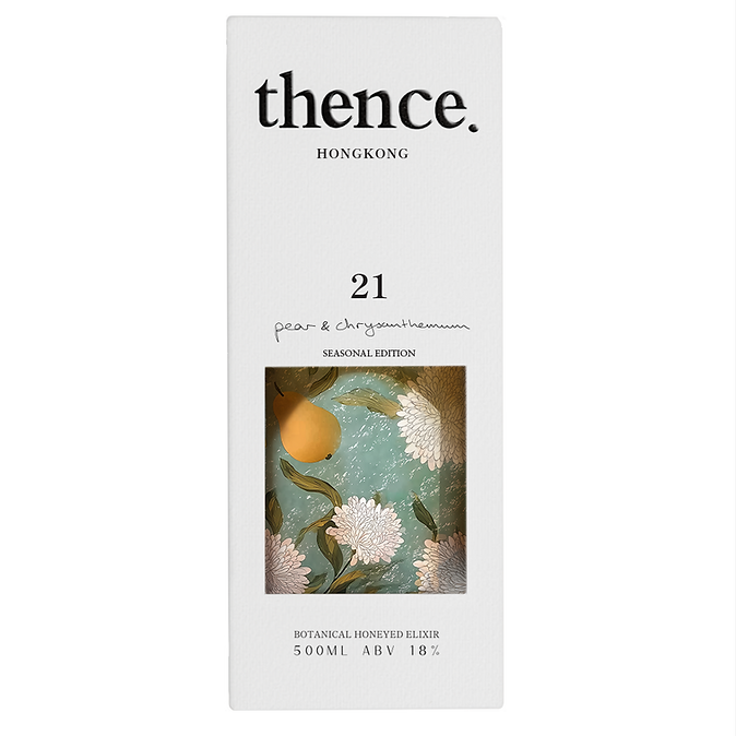 thence. 21  Pear and Chrysanthemum